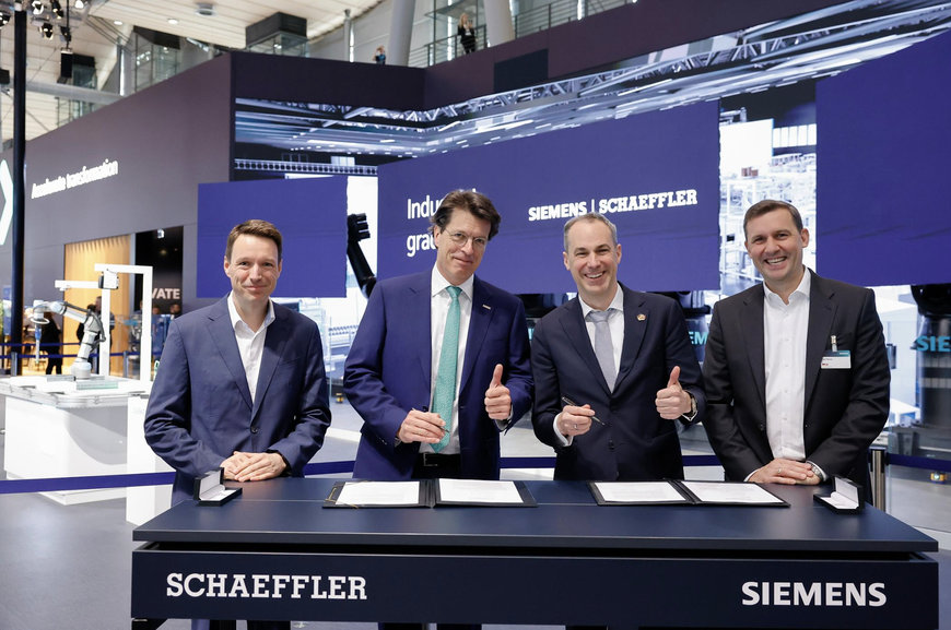 Intelligenza Artificiale: Schaeffler e Siemens intensificano la collaborazione
